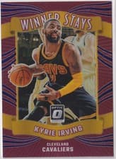 Kyrie Irving 2023 Donruss Optic Winner Stays card