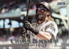 2019 Stadium Club Charlie Blackmon #21