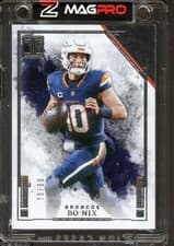 2025 Panini Impeccable Base Set Bo Nix #20 card