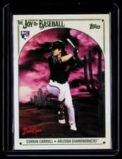 Corbin Carroll 2023 Topps X Bob Ross The Joy Of card