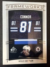 2024-25 SP Game Used Frameworks Kyle Connor #F-KC card
