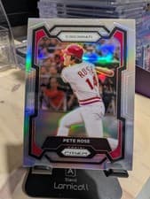 Pete Rose 2024 Panini Prizm card