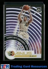 Giannis Antetokounmpo 2020 Panini Donruss Optic T Minus 3 2 1 card