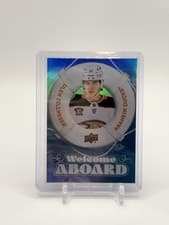 2024-25 Upper Deck Welcome Aboard Olen Zellweger #WA-2 card