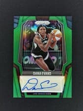 2025 Panini Prizm WNBA Signatures Dana Evans #38 card