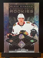 Ryan Greene 2025-26 Upper Deck Black Diamond Base Diamond Relic Rookies card