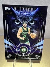 2025-26 Topps Midnight Night Owls Jayson Tatum #NO-8 card