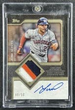 2025 Topps Update Autograph Patch Jose Altuve #TFAP2-JA card
