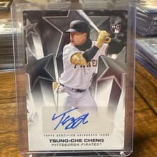 2025 Topps Update Baseball Stars Autographs Tsung-Che Cheng #BSAU-TC card