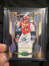 2026 Topps Tier One Break Out Autographs Sal Stewart #BOA-SS card