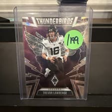 Trevor Lawrence 2025 Panini Phoenix Thunderbirds card