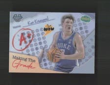 Kon Knueppel 2024-25 Bowman's Best University Making the Grade card