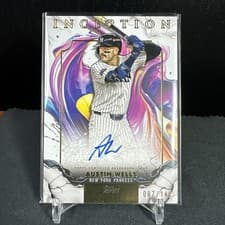 2025 Topps Inception Rookie & Emerging Stars Autographs Austin Wells #RESA-AW card
