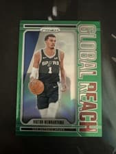 2024-25 Panini Prizm Global Reach Victor Wembanyama #9 card