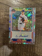 2025 Panini Stars & Stripes 18U National Team Signatures Cooper Rummel #NTS-CR card