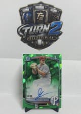 2025 Bowman Draft Sapphire Sapphire Chrome Prospect Autographs Gage Wood #CPA-GW card