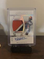 2024 Panini Flawless Prospect Patch Autographs Brice Matthews #PPA-BM card