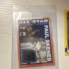 2025 Topps 1990 Topps Baseball All-Star Relics Paul Skenes #90ASR-PS card