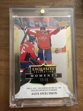 2025-26 Upper Deck Black Diamond Exquisite Moments Alex Ovechkin #M-AO card