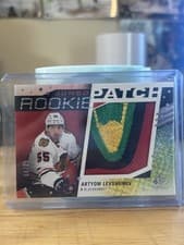2025-26 SP Game Used Rookie Jumbo Patch Artyom Levshunov #JRP-AL card