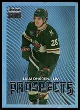 2024-25 Skybox Metal Universe Skybox Premium Prospects Liam Ohgren #PP-9 card