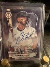 2025 Topps Tribute League Inauguration Autographs Connor Norby #LIA-CN card