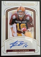2025 Panini National Treasures Collegiate Saturday Slingers Signatures Jake Plummer #19 card