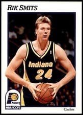 Rik Smits 1991-92 Hoops Base Set card
