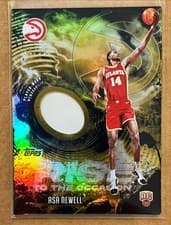 2025-26 Topps Rise to the Occasion Asa Newell #RTO-AN card
