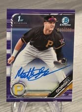 Matt Gorski 2019 Bowman Draft Chrome Picks Autograph card