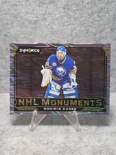 2024-25 Upper Deck Synergy Monuments Dominik Hasek #M-5 card