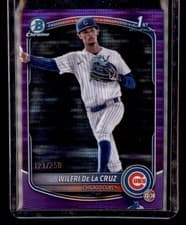 2025 Bowman Chrome Prospects Wilfri De La Cruz #BCP-209 card