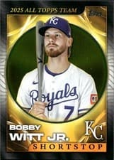 2026 Topps 2025 All Topps Team Bobby Witt Jr. #ATT-5 card