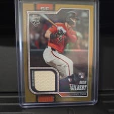 2026 Topps Real One Relics Drew Gilbert #155 card