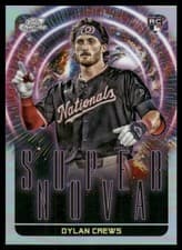 2025 Topps Cosmic Chrome Supernova Dylan Crews #S-16 card
