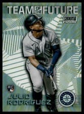 Julio Rodriguez 2022 Stadium Club Team of the Future card