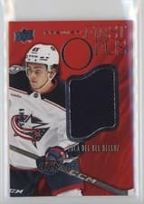 2024-25 Upper Deck Premier First Opus Rookie Jersey Luca Del Bel Belluz #FO-LD card