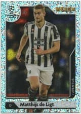 Matthijs De Ligt 2021 Topps Merlin Chrome UEFA card