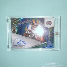 2024 Panini Spectra Champion Signatures Isaac Bruce #CS-IBE card