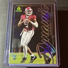 2025 Panini Luminance Dynamic Rookies Jalen Milroe #6 card