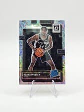 Blake Wesley 2022 Panini Donruss Optic card