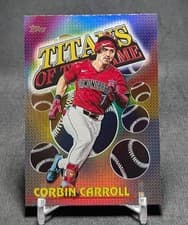 2026 Topps Titans of the Game Corbin Carroll #TOG-6 card