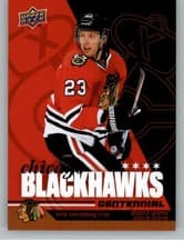 2025-26 Upper Deck Chicago Blackhawks Centennial Box Kris Versteeg #70 card