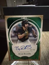 2026 Topps Tier One Prime Performers Autographs Bryan Reynolds #PPA-BR card