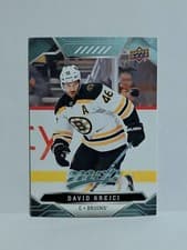 David Krejci 2019 Upper Deck MVP card