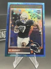 2025 Score Rookies RJ Harvey #49 card
