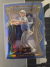 2025 Panini Select Phenomenon Carson Williams #25 card