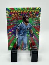 2025 Topps Chrome Logofractor Edition Power Players Bryce Harper #PP-6 card