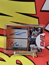 2025 Bowman Draft Prospect Dual Autographs Caden Bodine/Ike Irish #PDA-IB card
