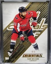 2024-25 Upper Deck Credentials Base Set Tom Wilson #41 card